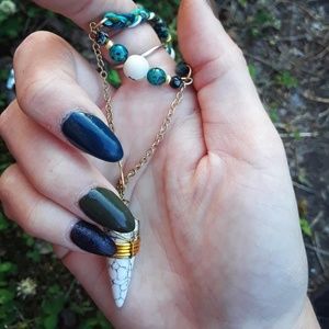 Handmade Howlite Necklace